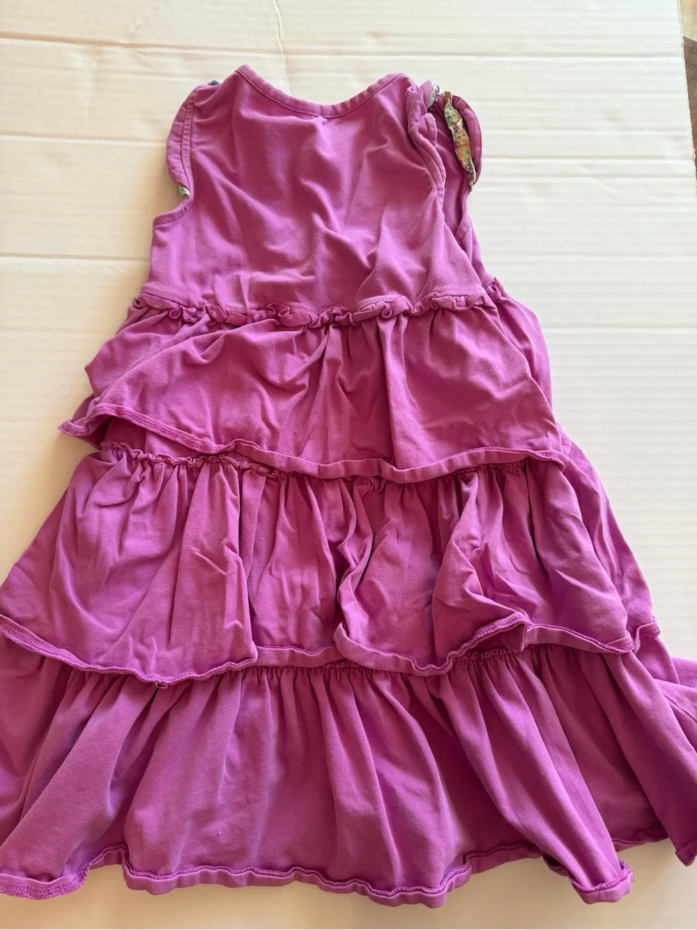 Matilda Jane Bright Pink Tiered Ruffle Dress